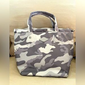 MZ Wallace NWT Soho Tote XS (Light Gray Camo)